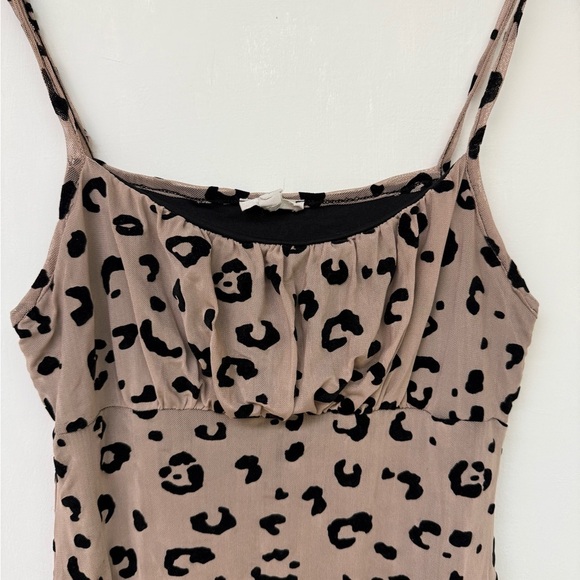 See you Monday/ Dress/ Size M -Leopard Print Spaghetti Strap Dress - Picture 2 of 5